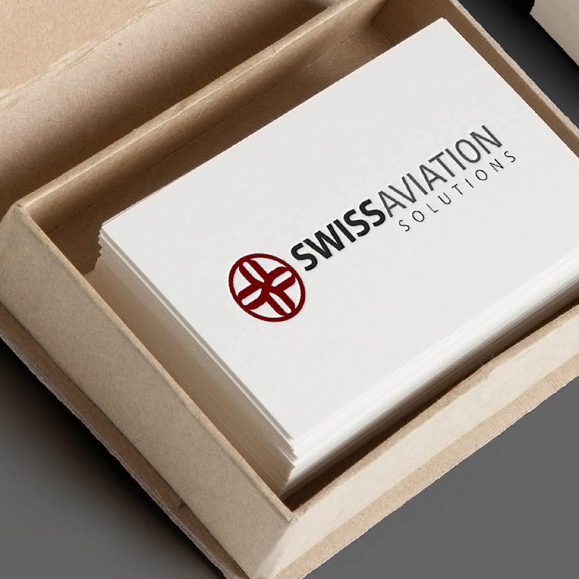 Swiss Aviation Solutions Logo Design