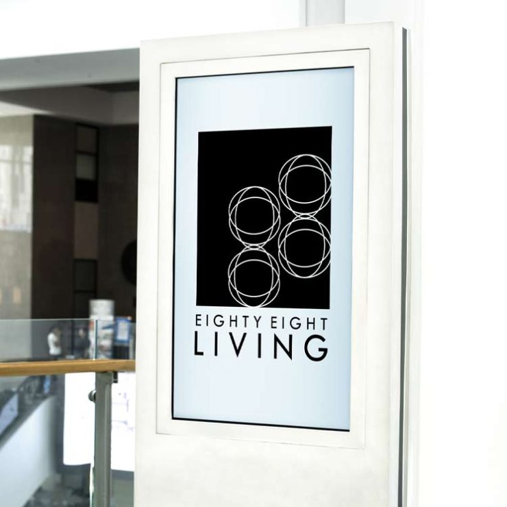 88 Living Logo Design