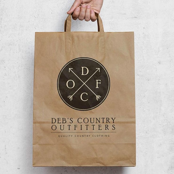 Deb’s Country Outfitters logo Design