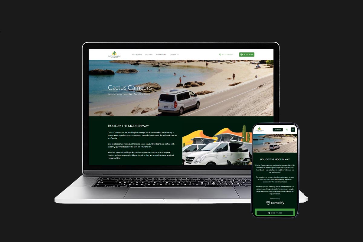 Cactus Campers Web Development