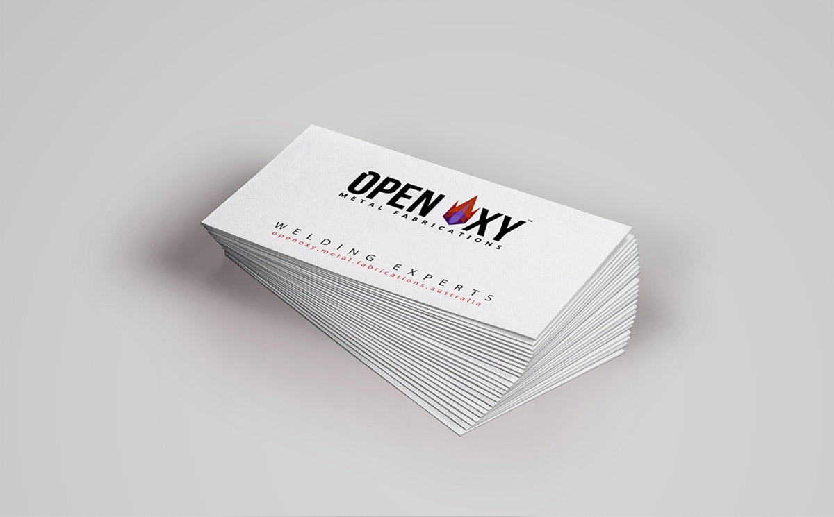 Open Oxy Metal Fabrications Graphic Design