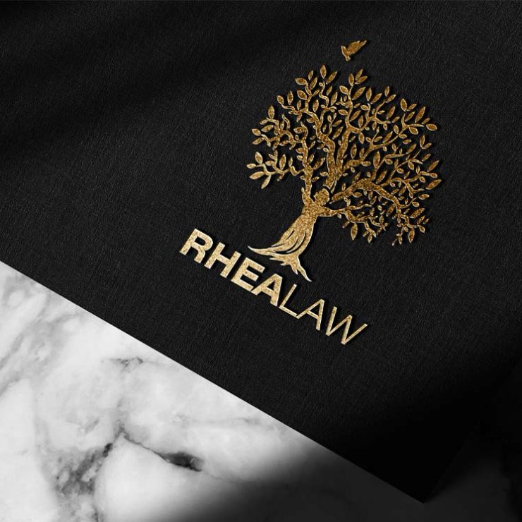 Rhea Law Firm Graphic Design