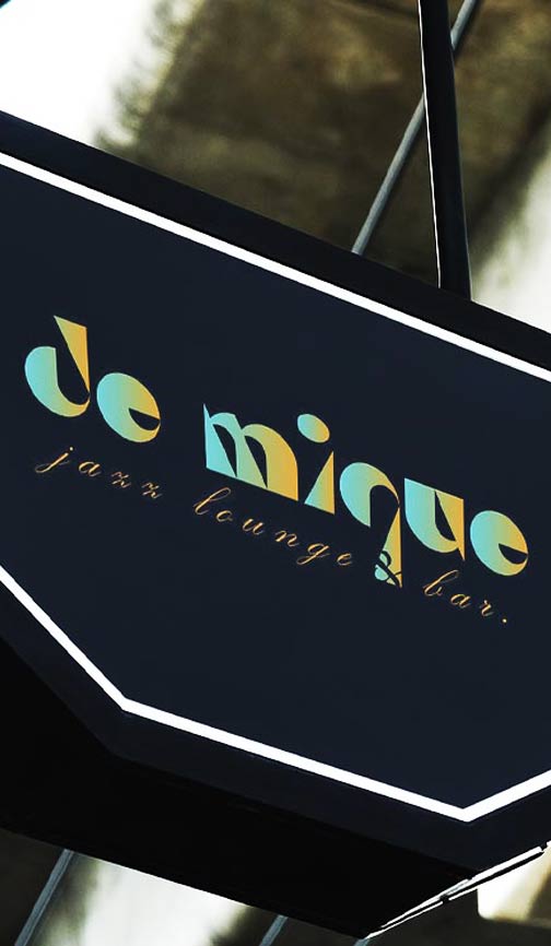 De Mique logo Design